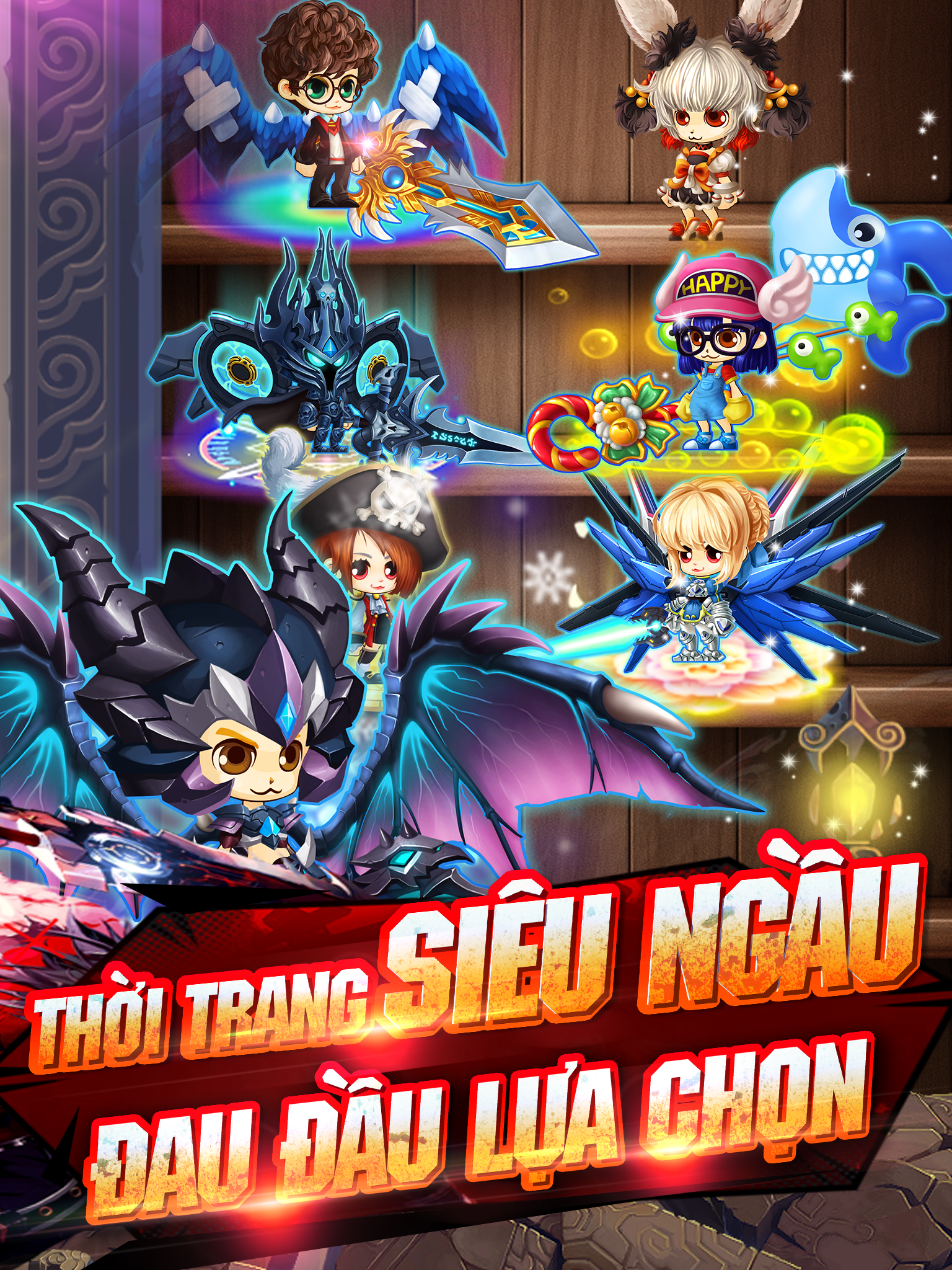 Biệt Đội Chibi Game Screenshot