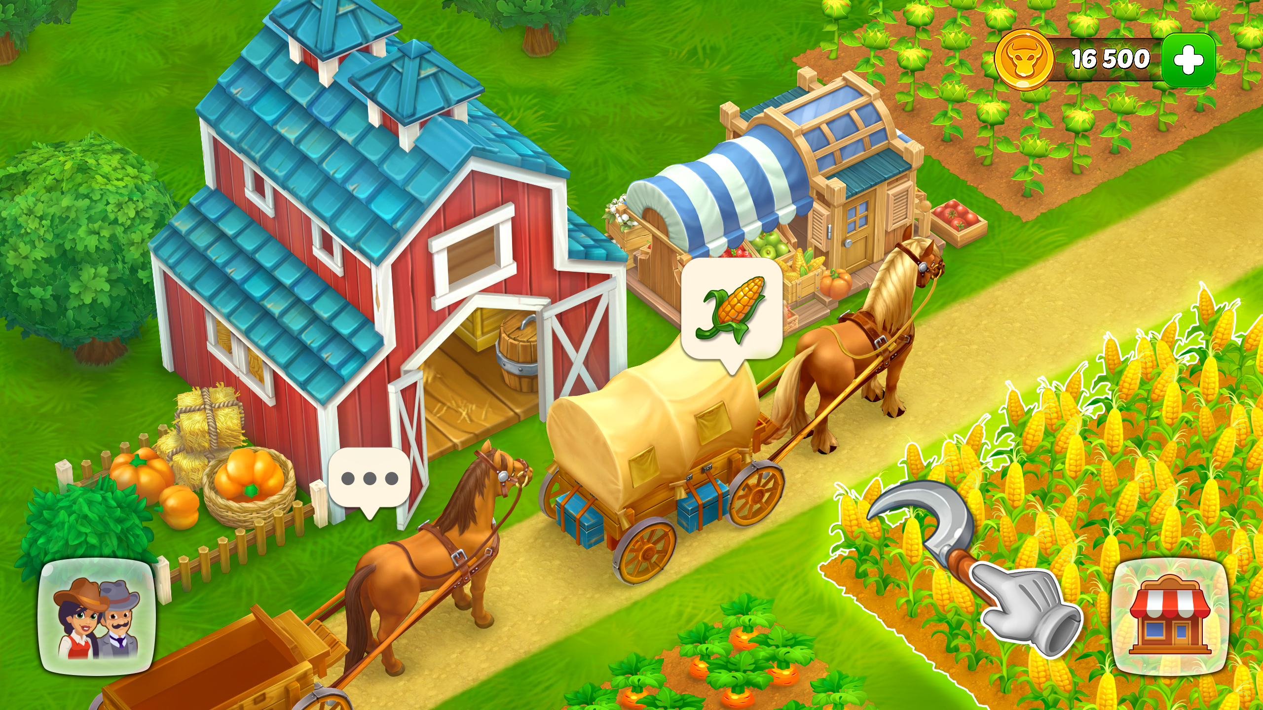 Wild West: Farm Town Simulator Game Screenshot