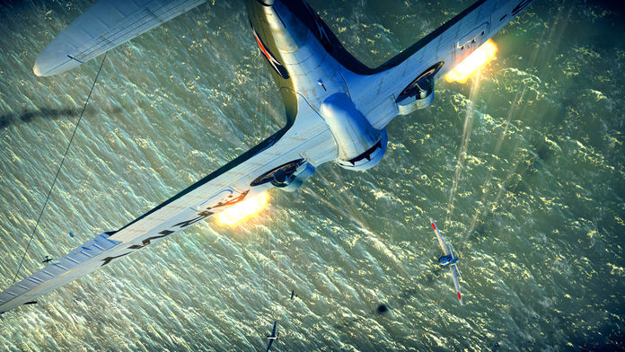 Screenshot of F2A Buffalo Combat