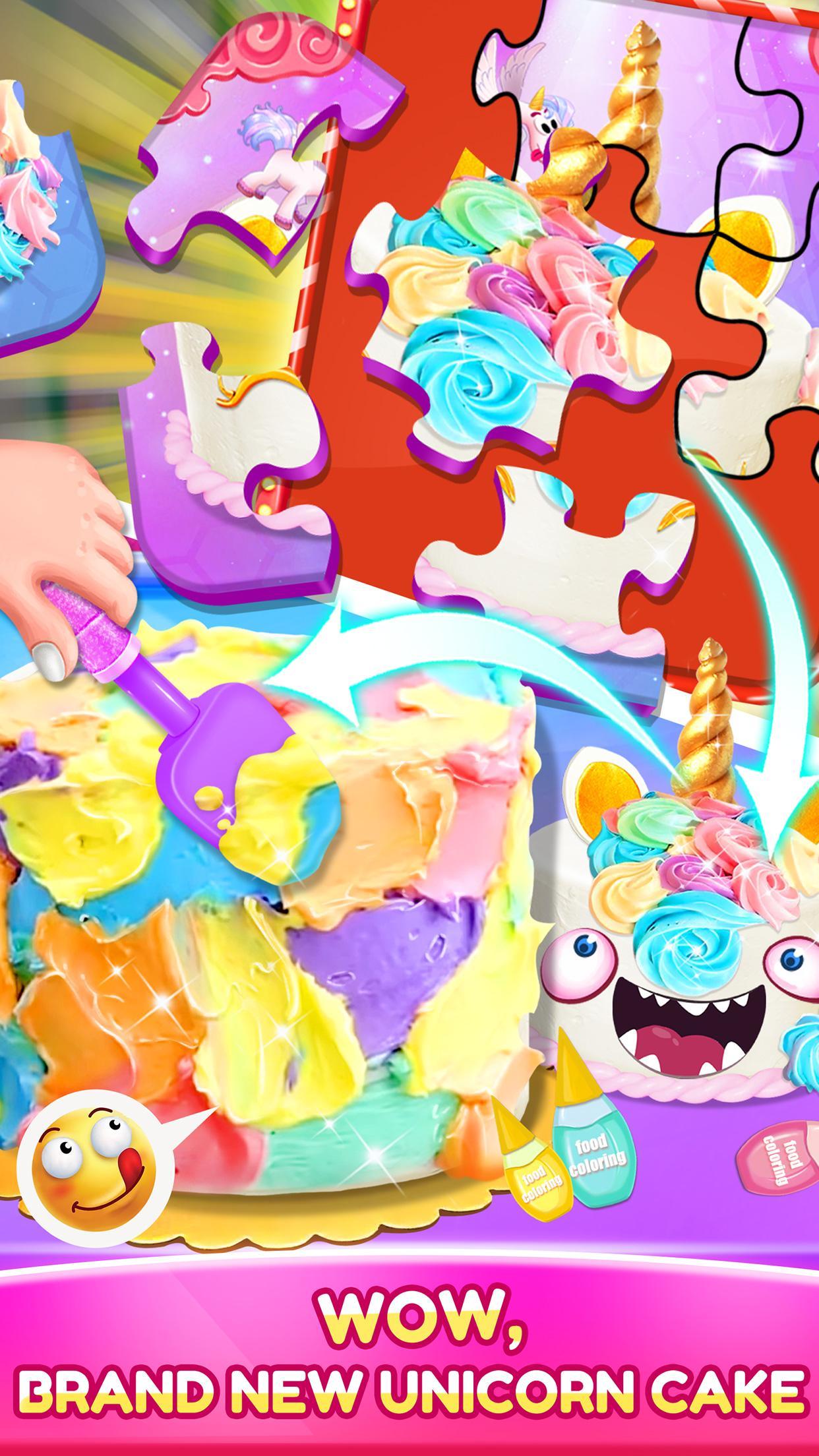 Screenshot of Unicorn Food - Cake Bakery