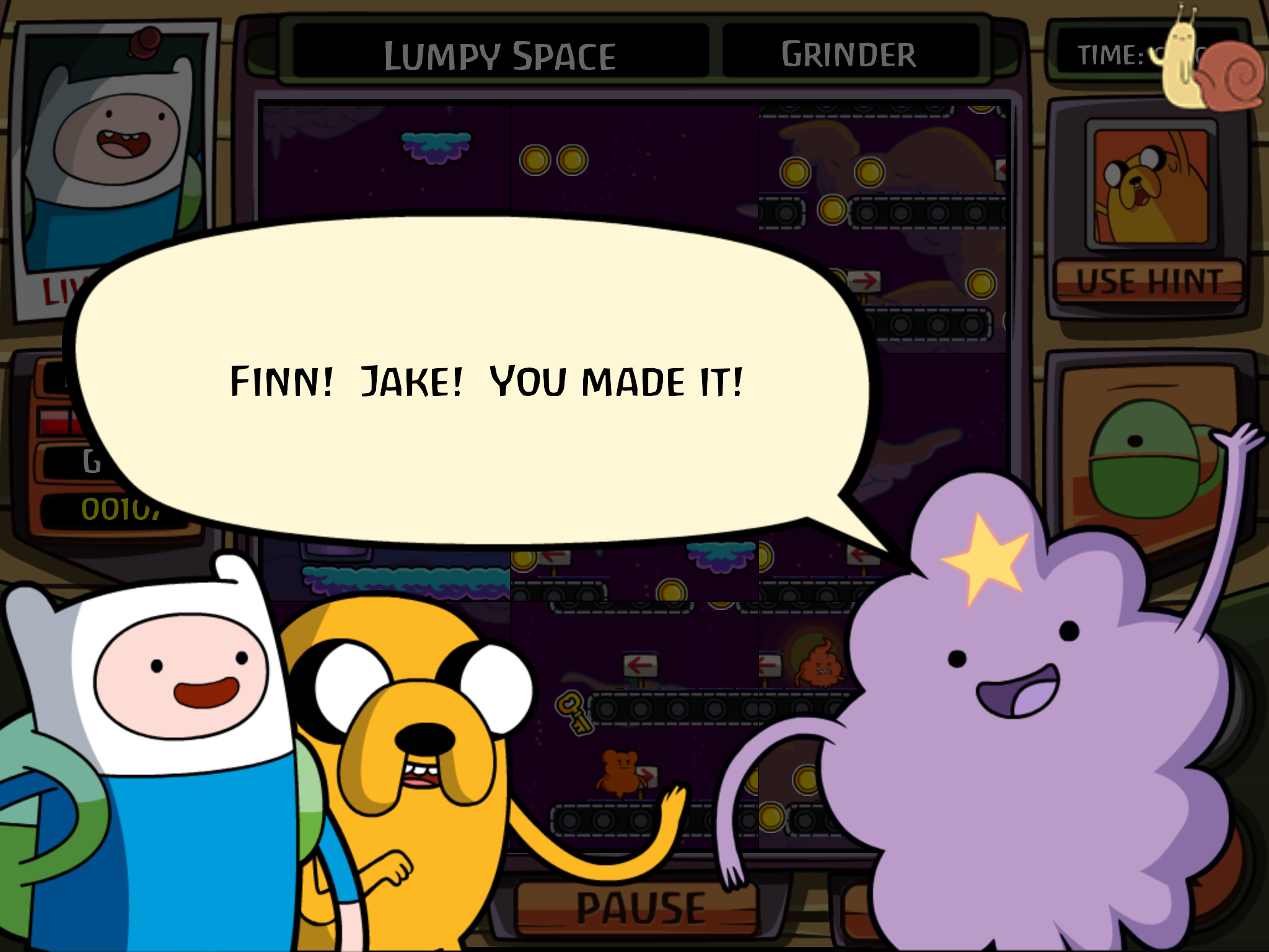 Finn and Jake To The RescOoo 게임 스크린샷