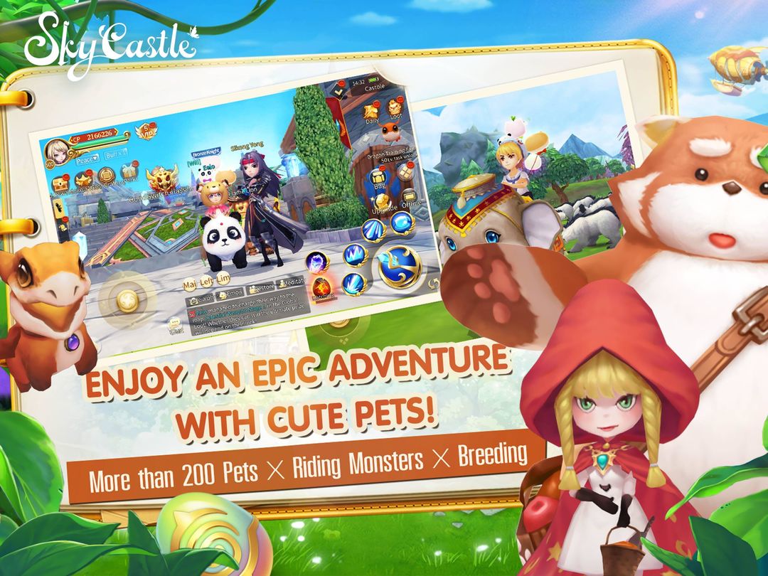 Sky Castle screenshot game