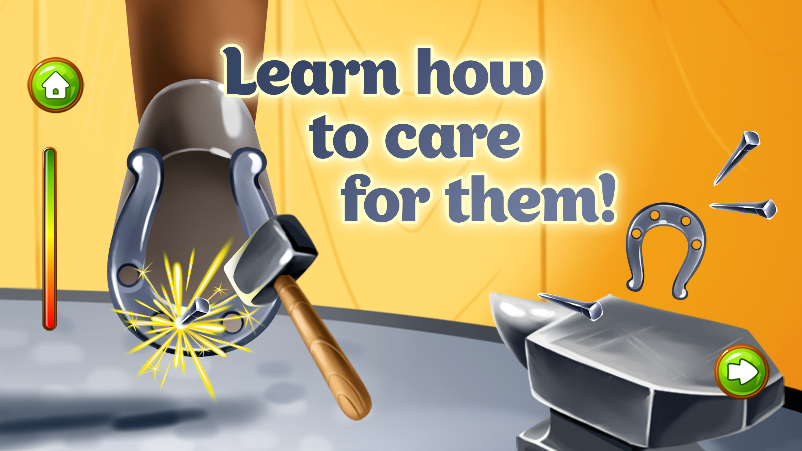 兒童動物農場。幼兒遊戲。 遊戲截圖