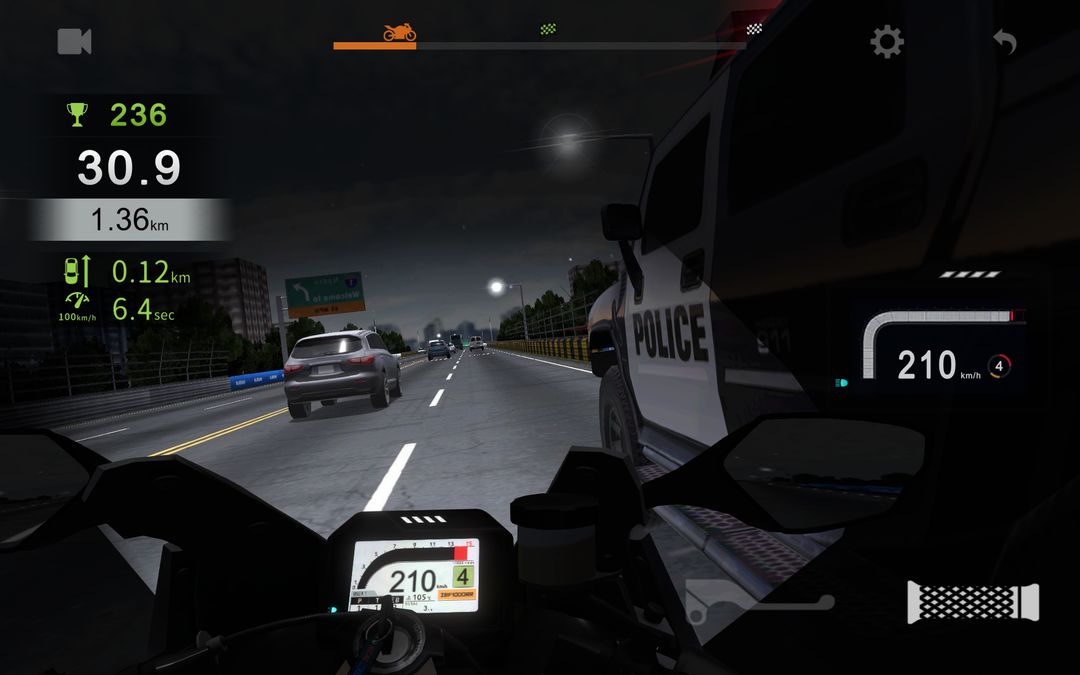 Screenshot of Real Moto Traffic