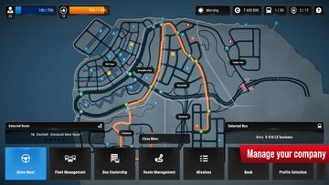 Bus Simulator City Ride Lite Game Screenshot