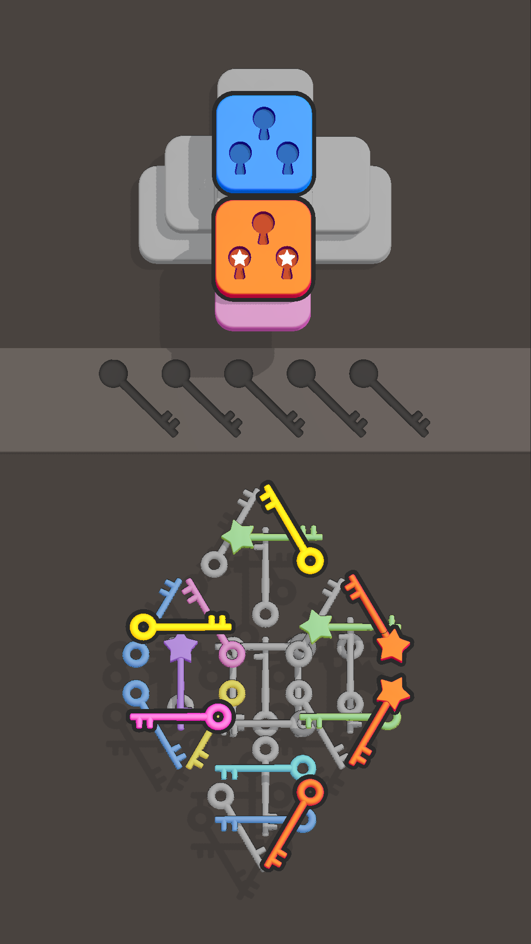 Triple Keys Mahjong Game Screenshot