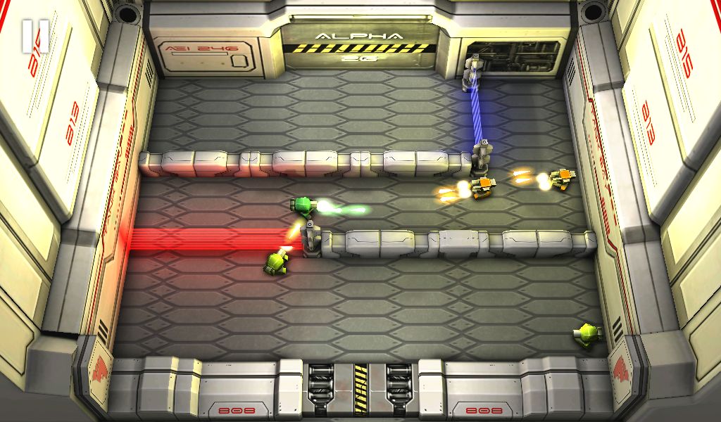 Screenshot of Tank Hero: Laser Wars