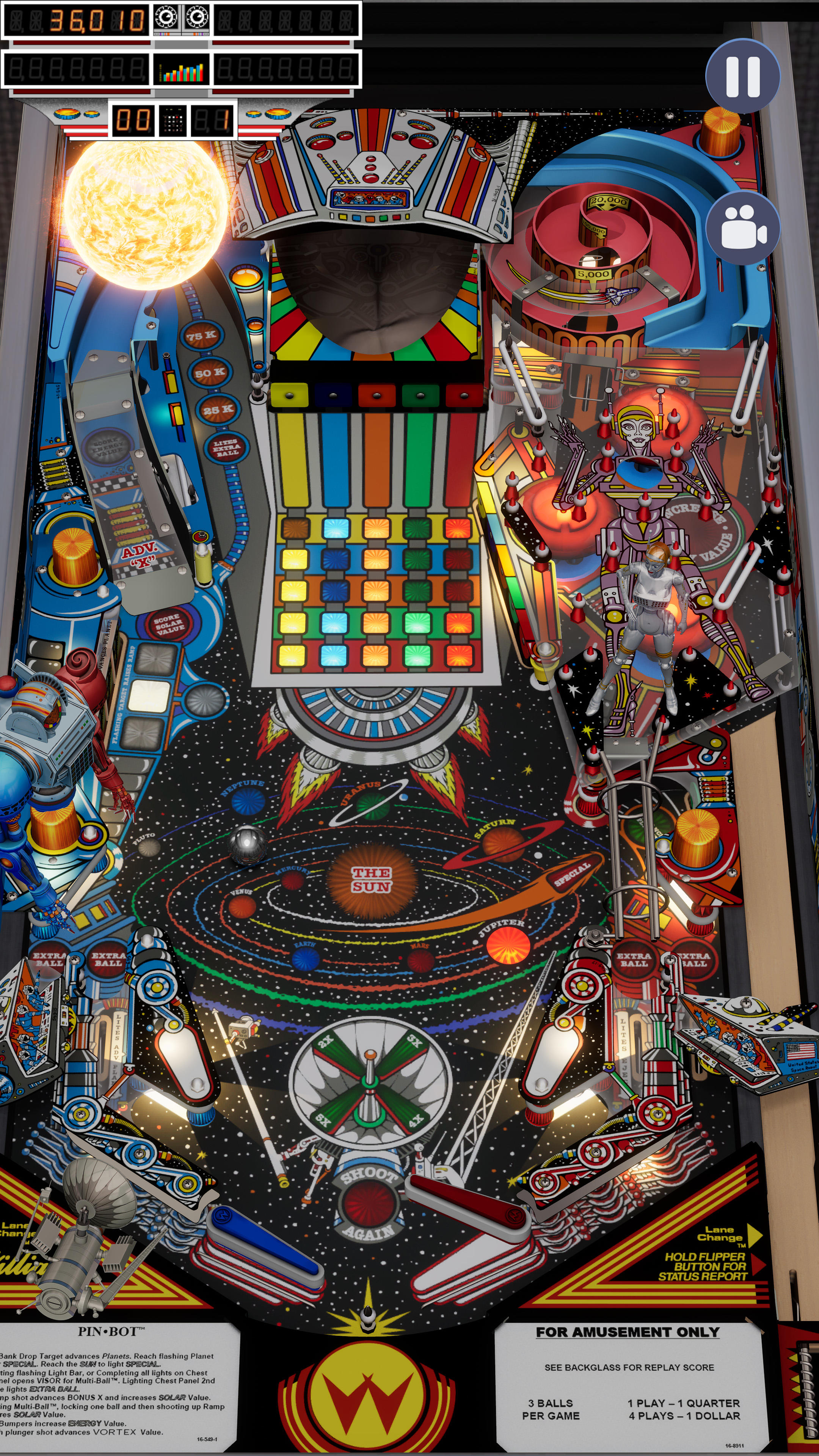 Captura de Tela do Jogo Zen Pinball World
