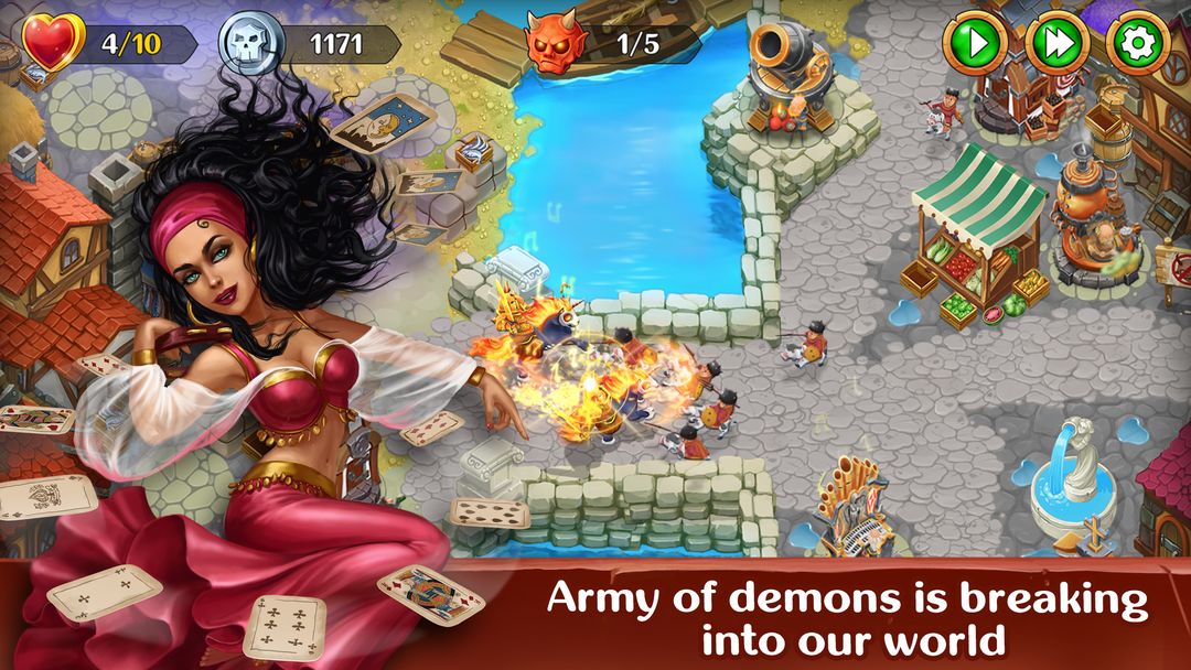 Screenshot of Holy TD: Epic Tower Defense