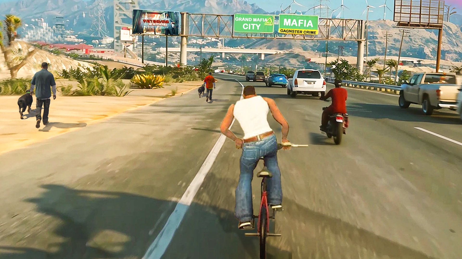 Gangster Crime Vegas City Game Screenshot