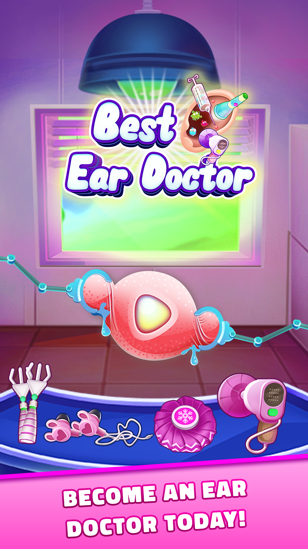 Ear Doctor Fun game Game Screenshot