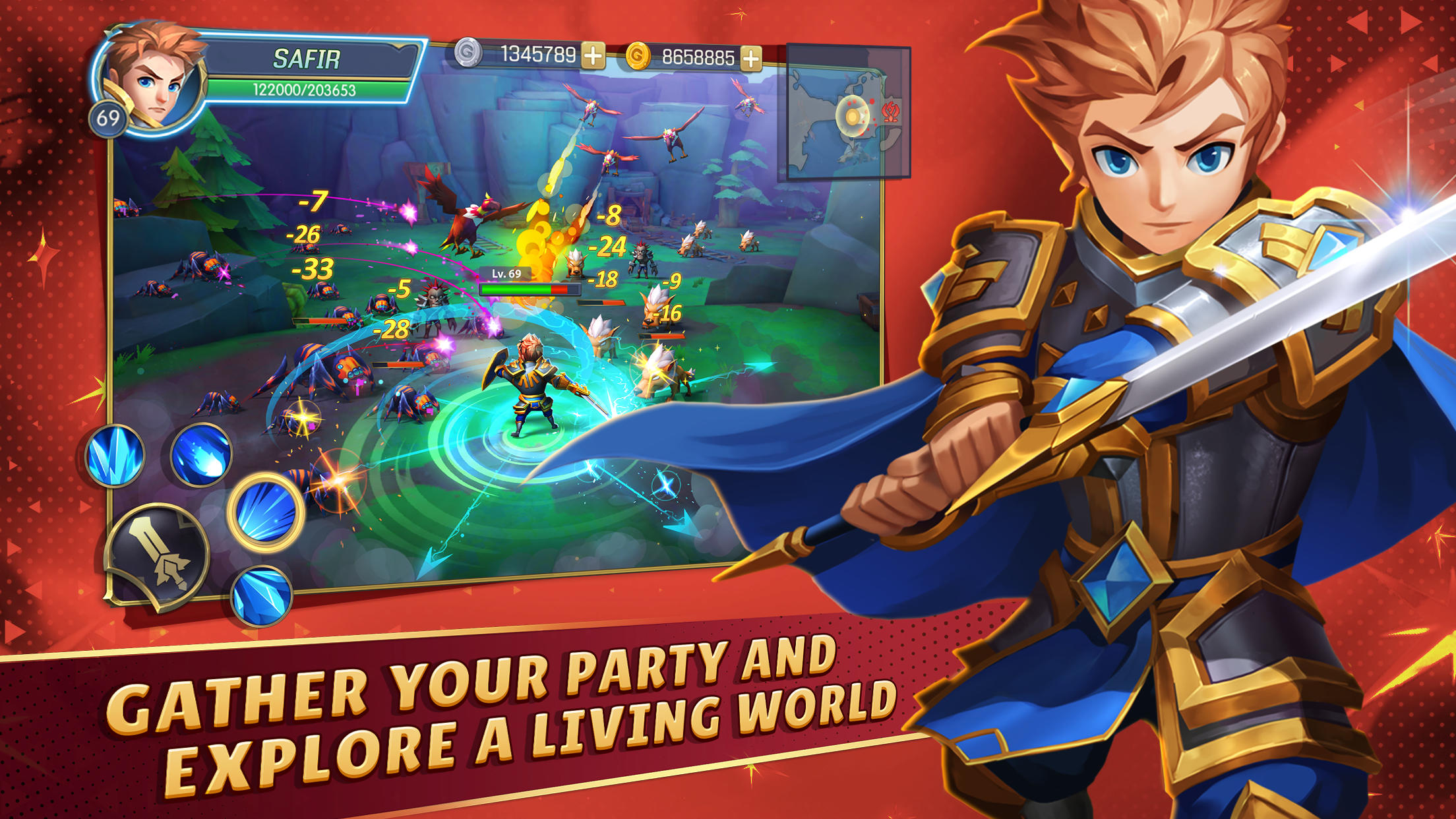 Oath of Glory - Action MMORPG ゲームのスクリーンショット