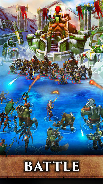 Battle Hordes - Building MMO Game Screenshot