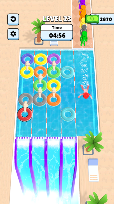 Pool Slide Game Screenshot