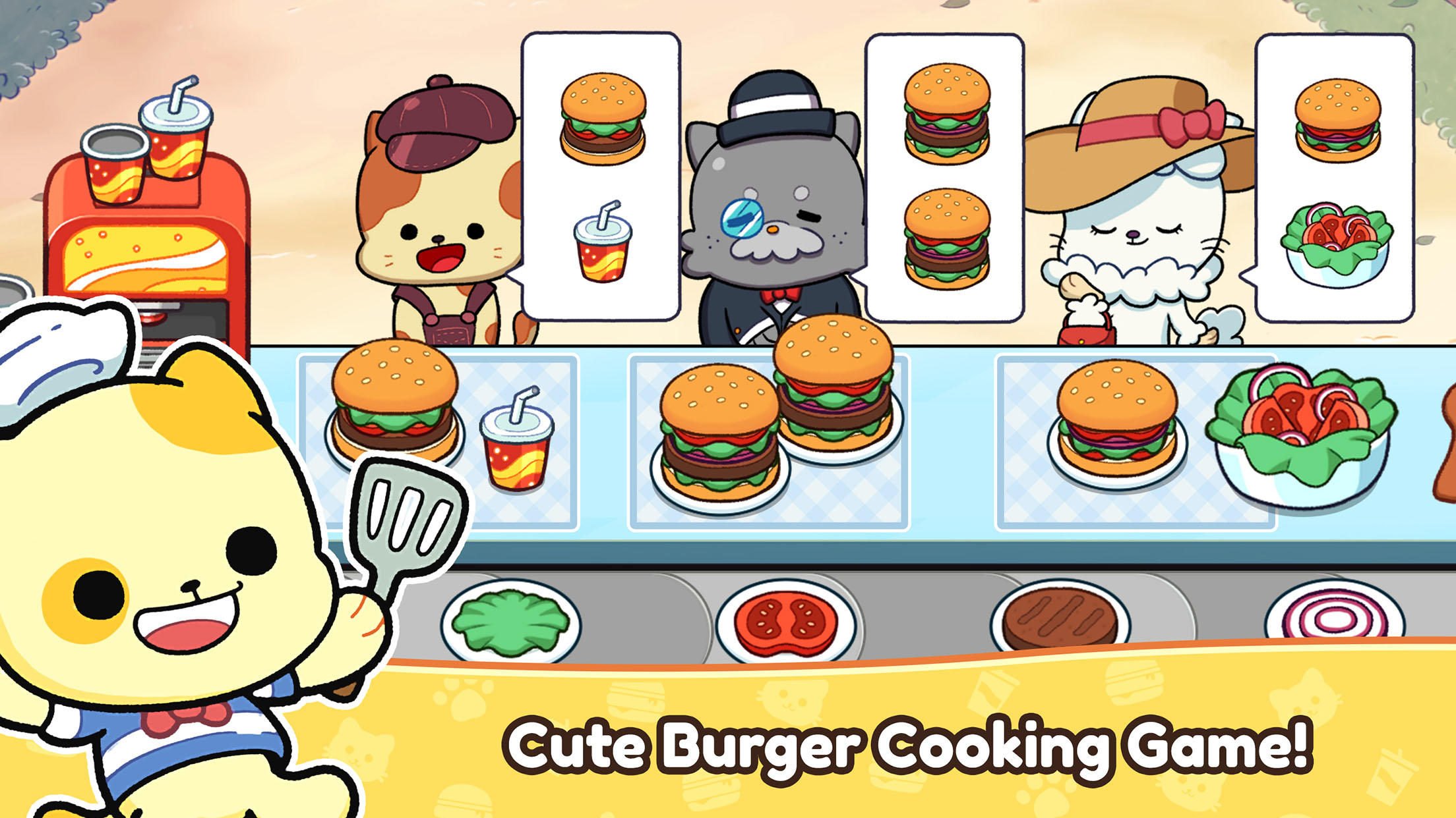 Screenshot 1 of Burger Cats 1.0.1