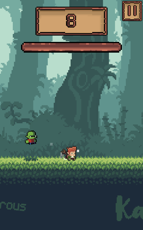 Jungle Run! Game Screenshot