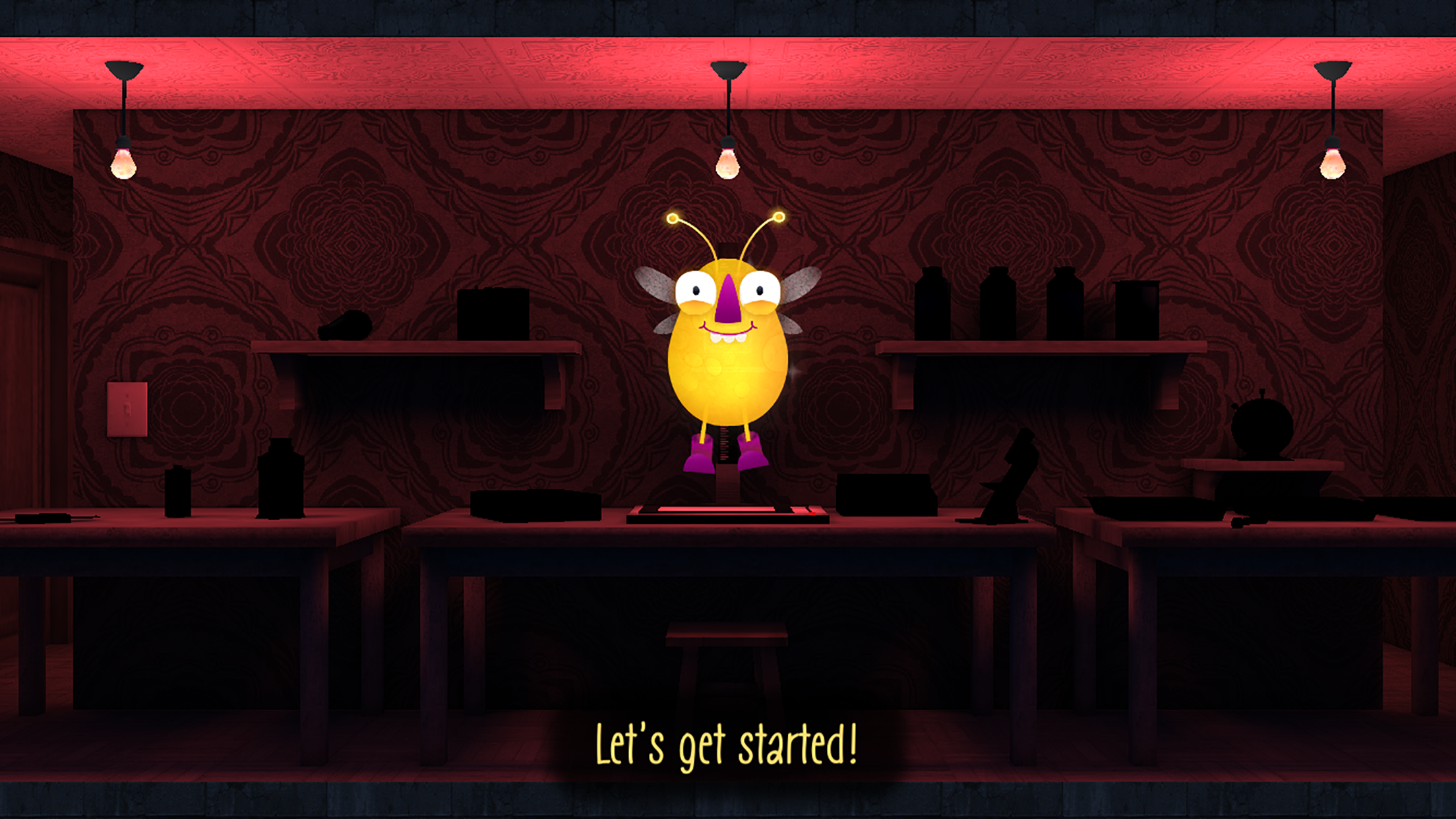 Darkroom Mansion Game Screenshot