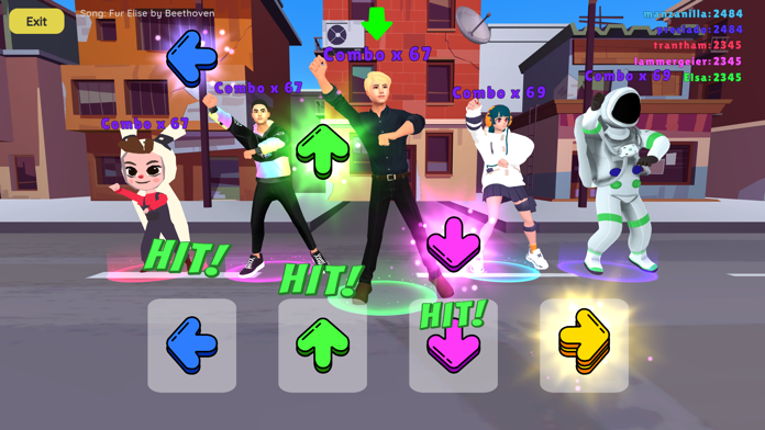 Music Battle - Rhythm Game ภาพหน้าจอเกม