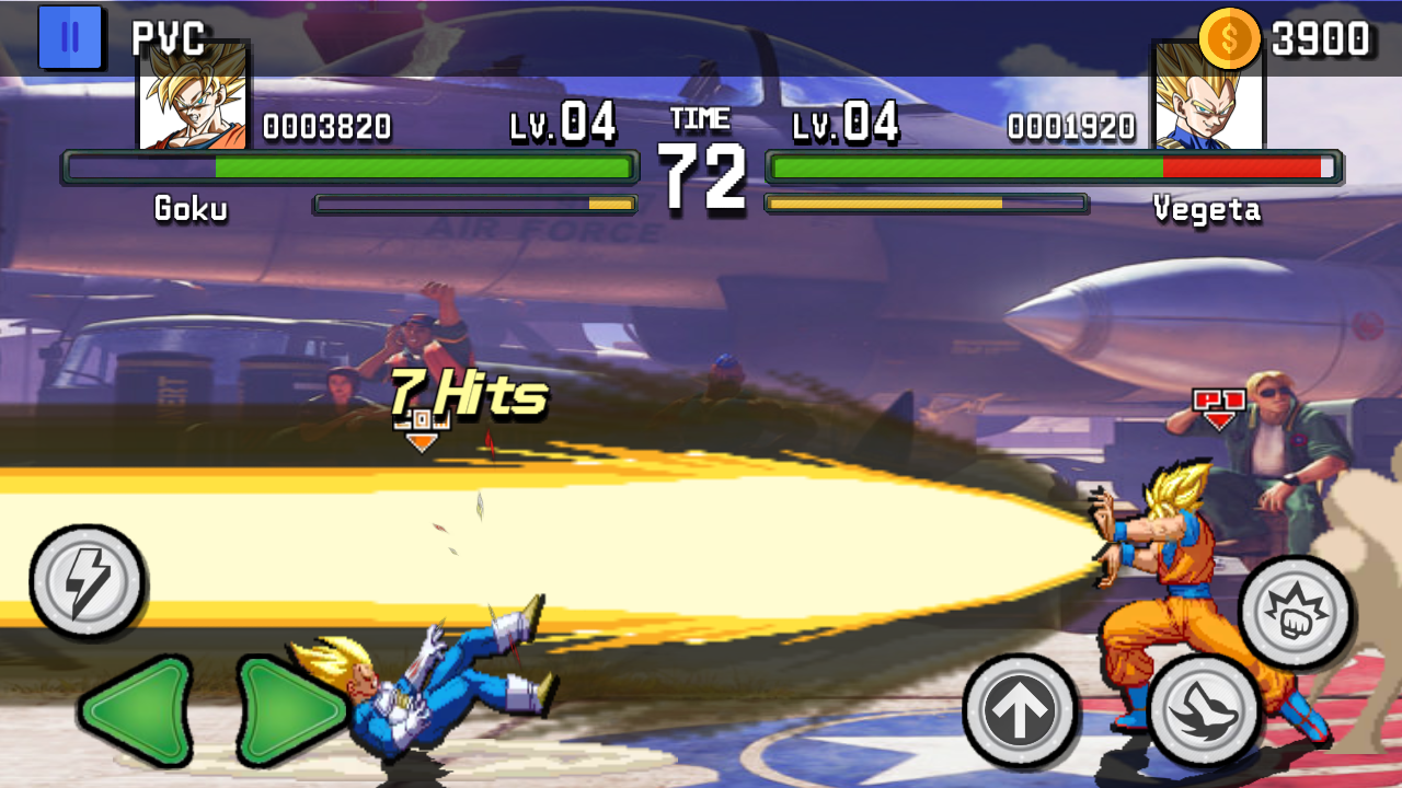 Screenshot 1 of Super Saiyan Fighter : Saiyan ပြိုင်ပွဲ 