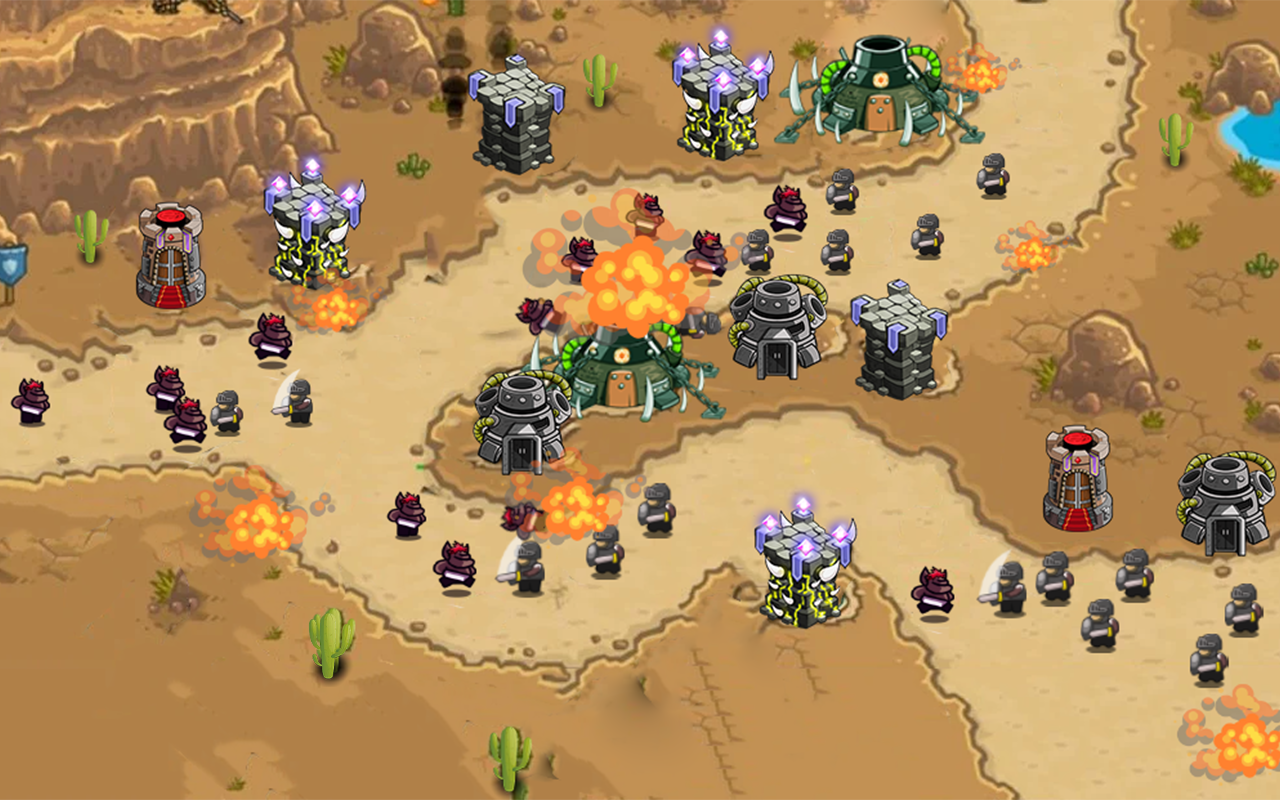 Tower Defense Kingdom Battle Game Screenshot