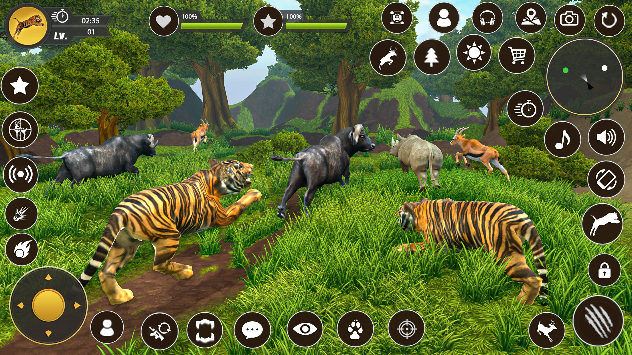 TIGER SIMULATOR jogo online gratuito em