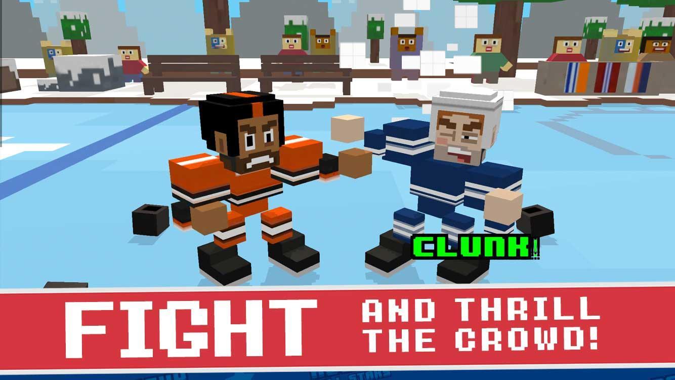 Blocky Hockey All-Stars Game Screenshot
