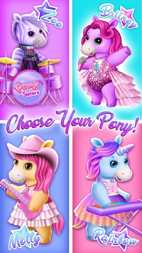 Screenshot of Pony Sisters Pop Music Band
