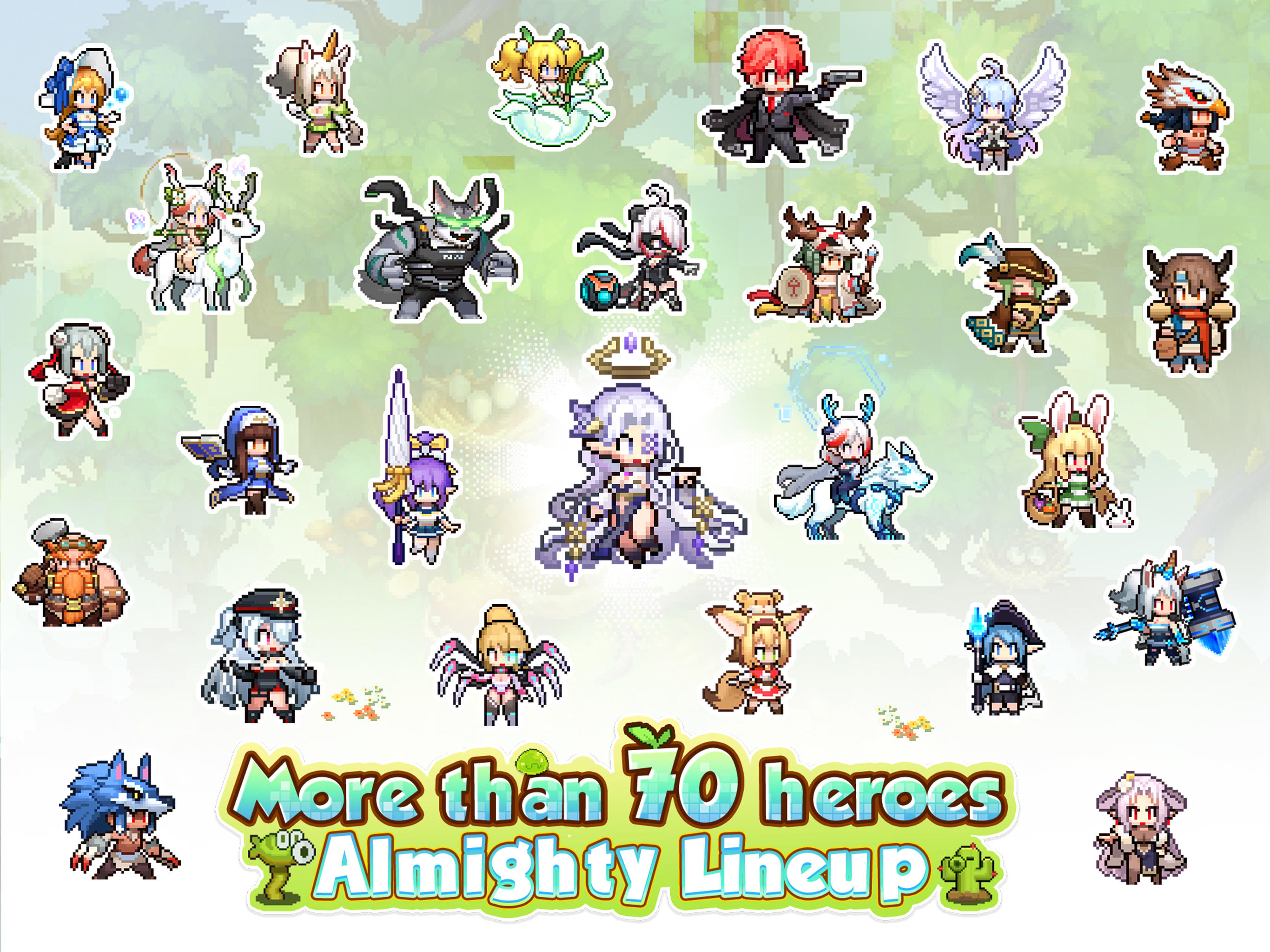 Pixel Heroes: Emond Saga Game Screenshot