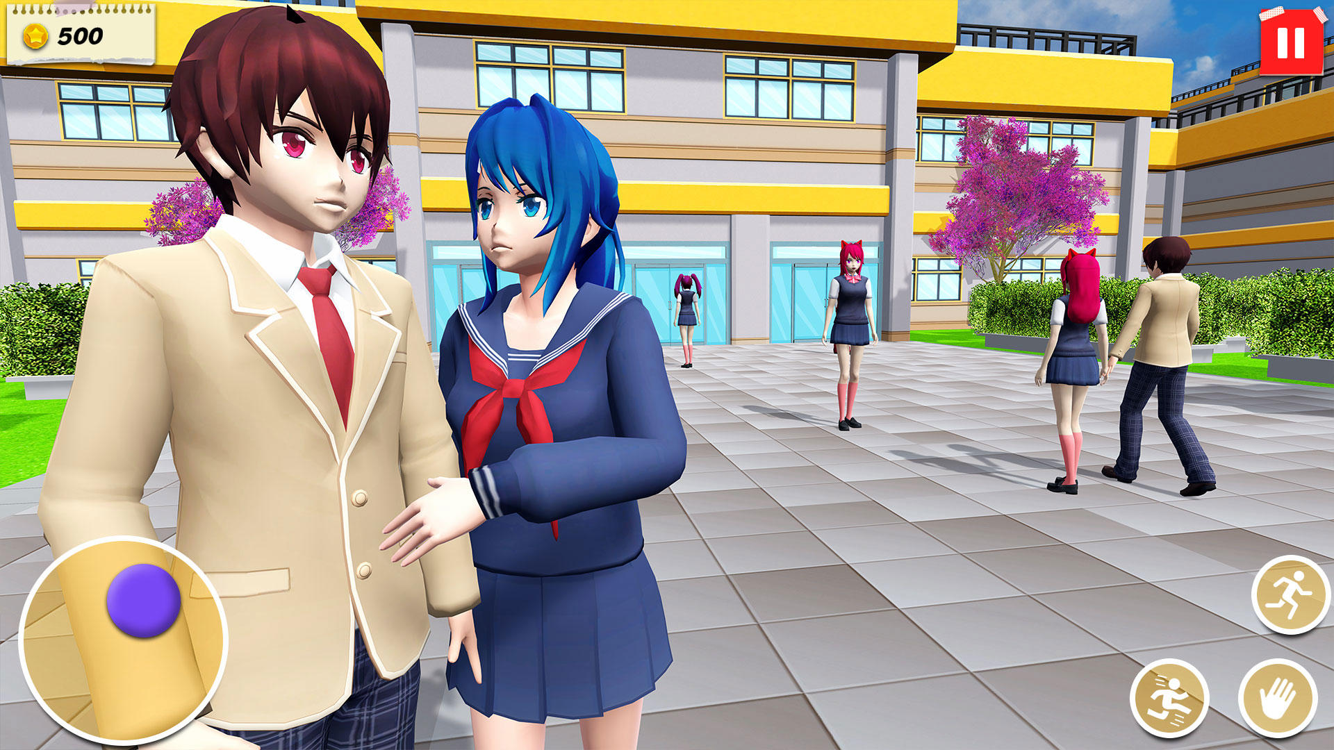 Anime High School Girls Game mobile Android apk download for freeTapTap