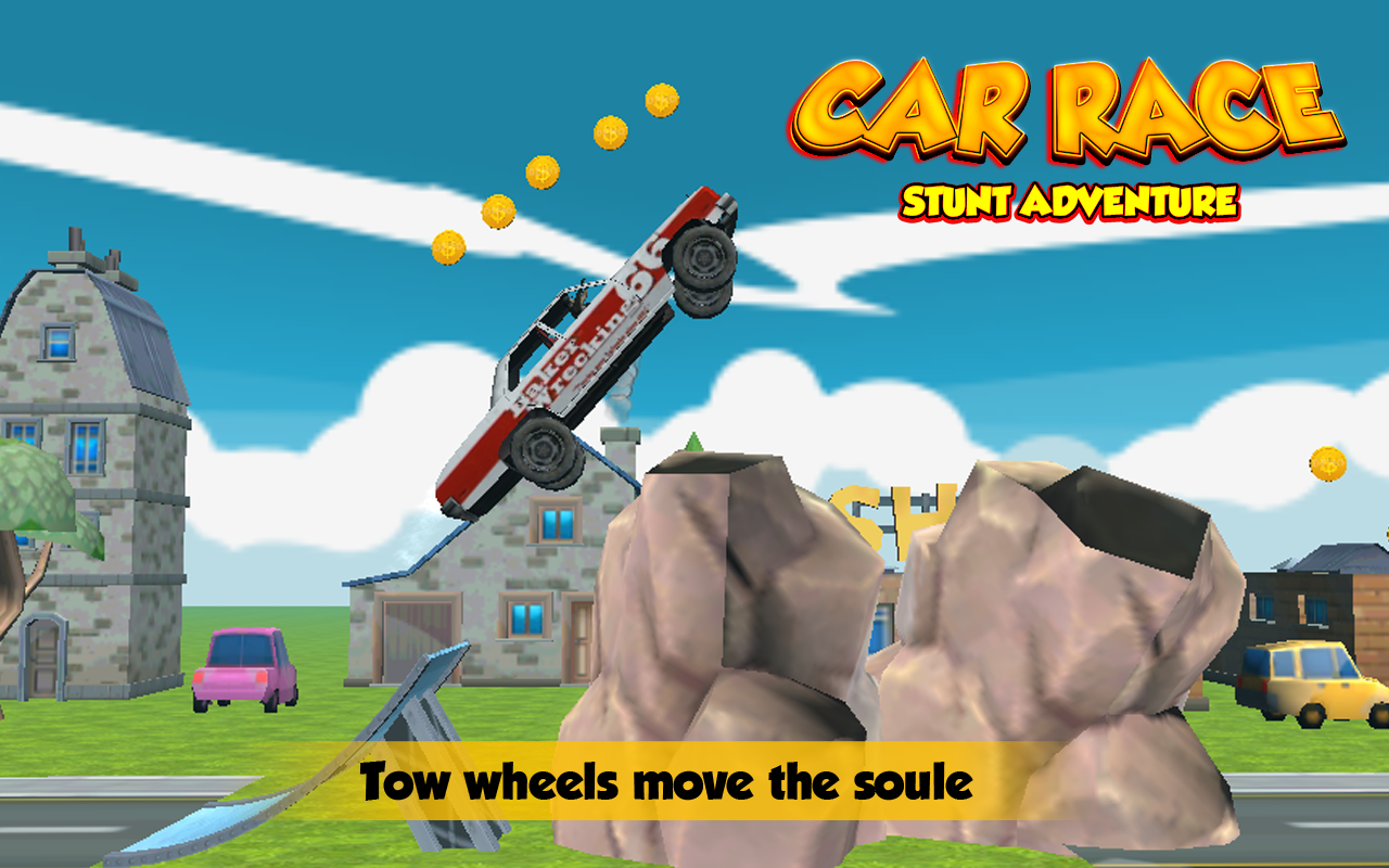 Screenshot 1 of Corrida de carros 3D Stunt - corrida de carros 