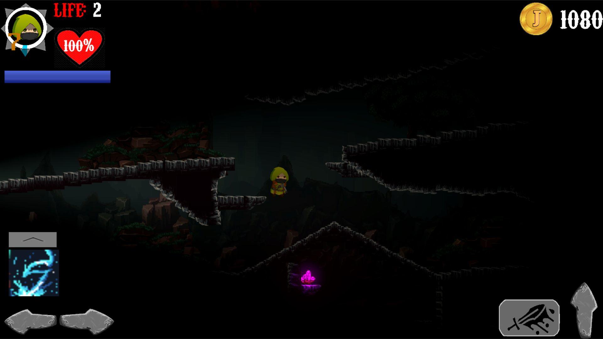 Screenshot of Way To The Veil: 2D Platformer