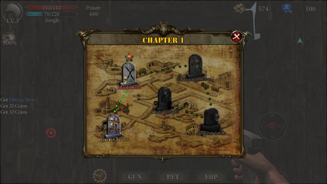 Tomb Hunter Free screenshot game