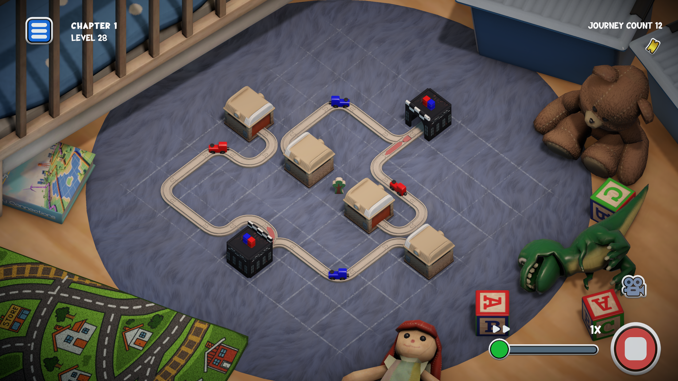Teeny Tiny Trains screenshot game