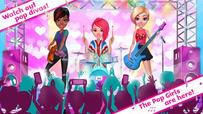 Скриншот игры Pop Girls - High School Band