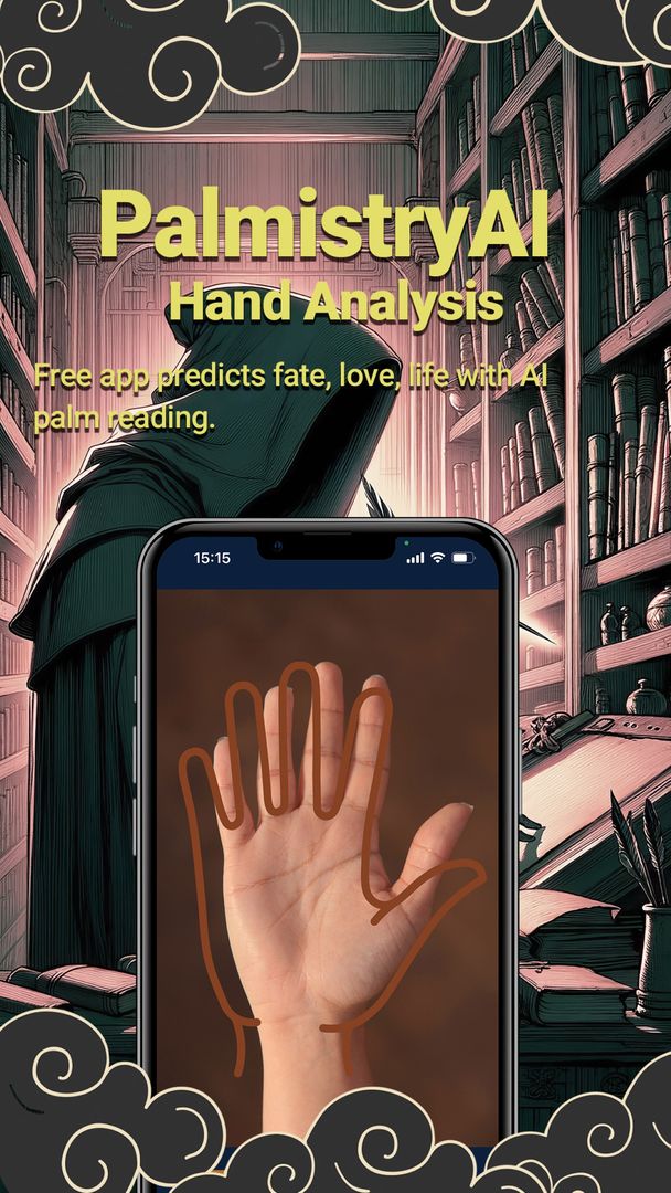 Screenshot of PalmistryAI - Hand Analysis