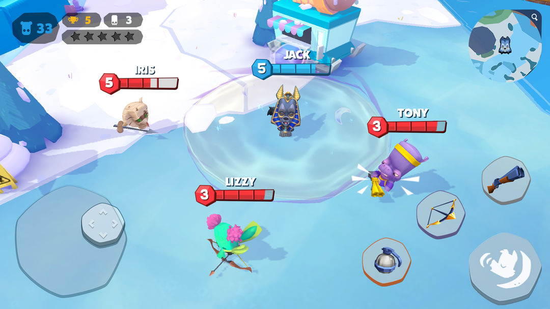 Screenshot of Zooba: Fun Battle Royale Games