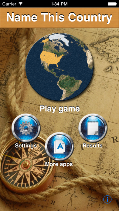 Name This Country Game Screenshot