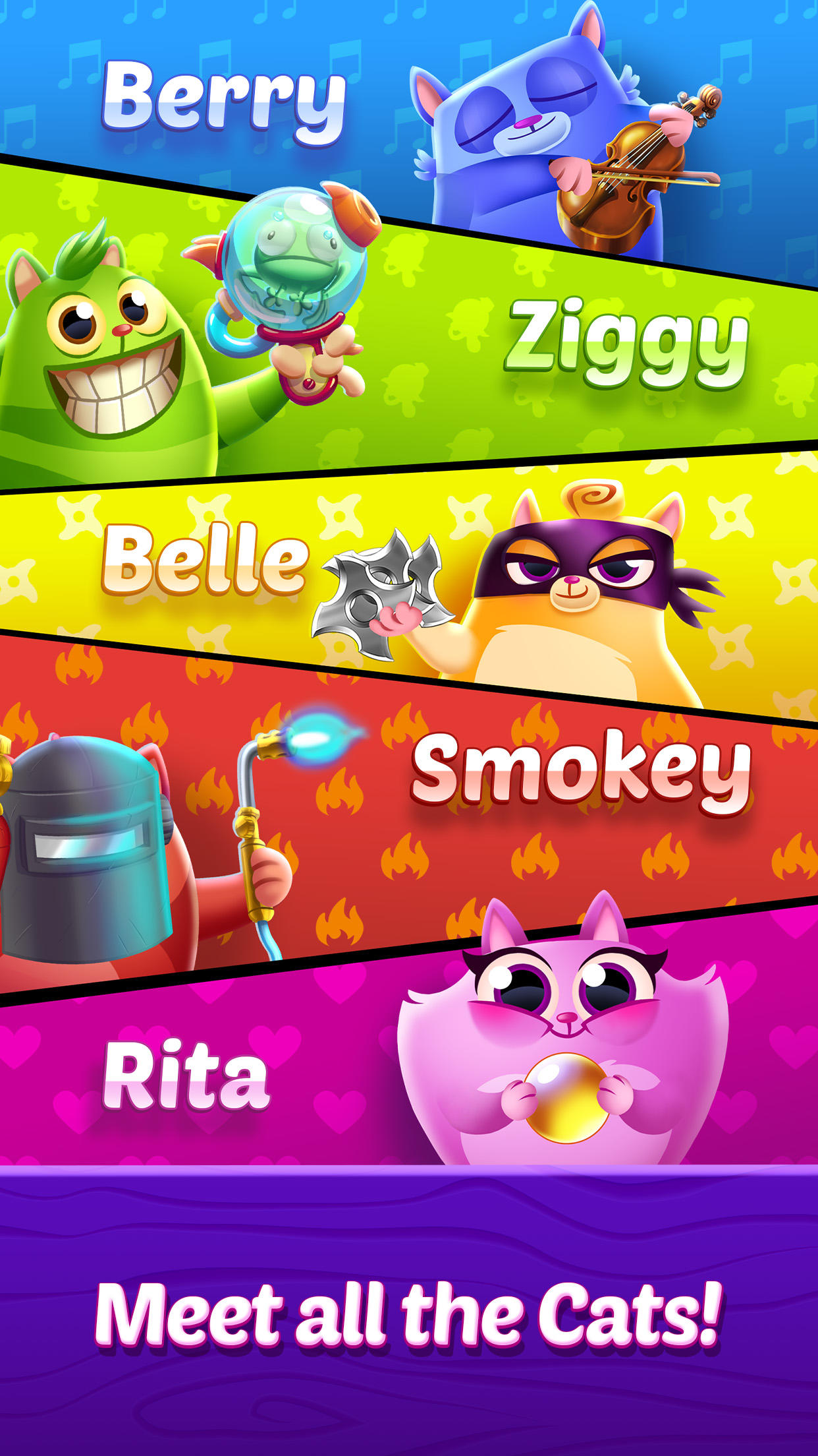 Cookie Cats Pop - Bubble Pop Game Screenshot