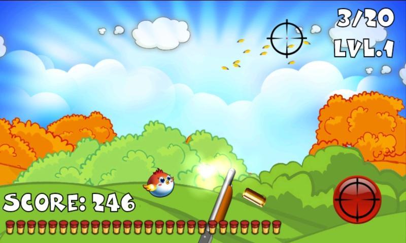 Tiny Bird Hunting Game Screenshot