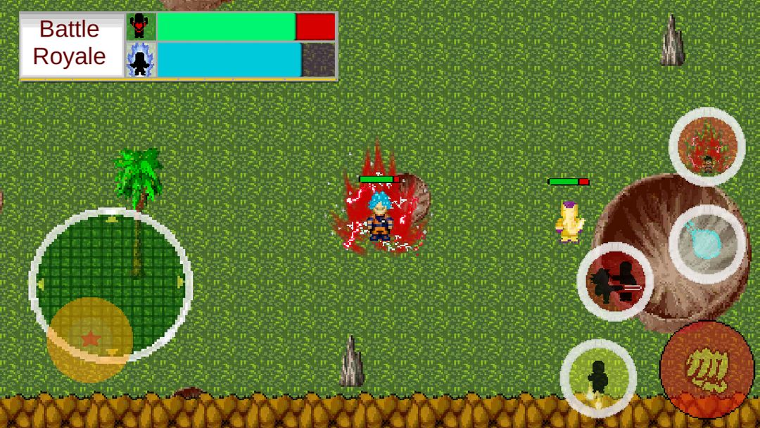 Dragon Z -  Tournment of Power Ball screenshot game
