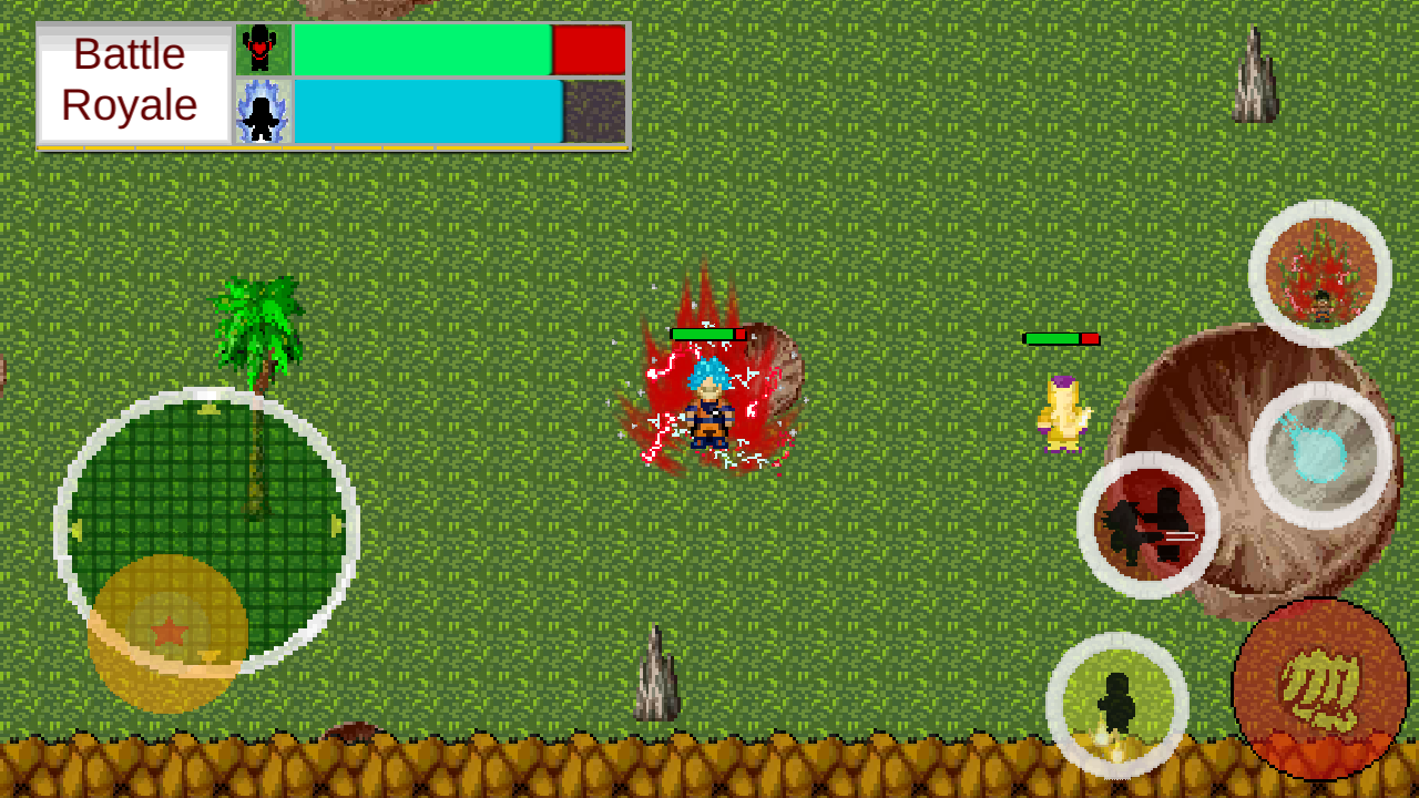 Dragon Z -  Tournment of Power Ball Game Screenshot