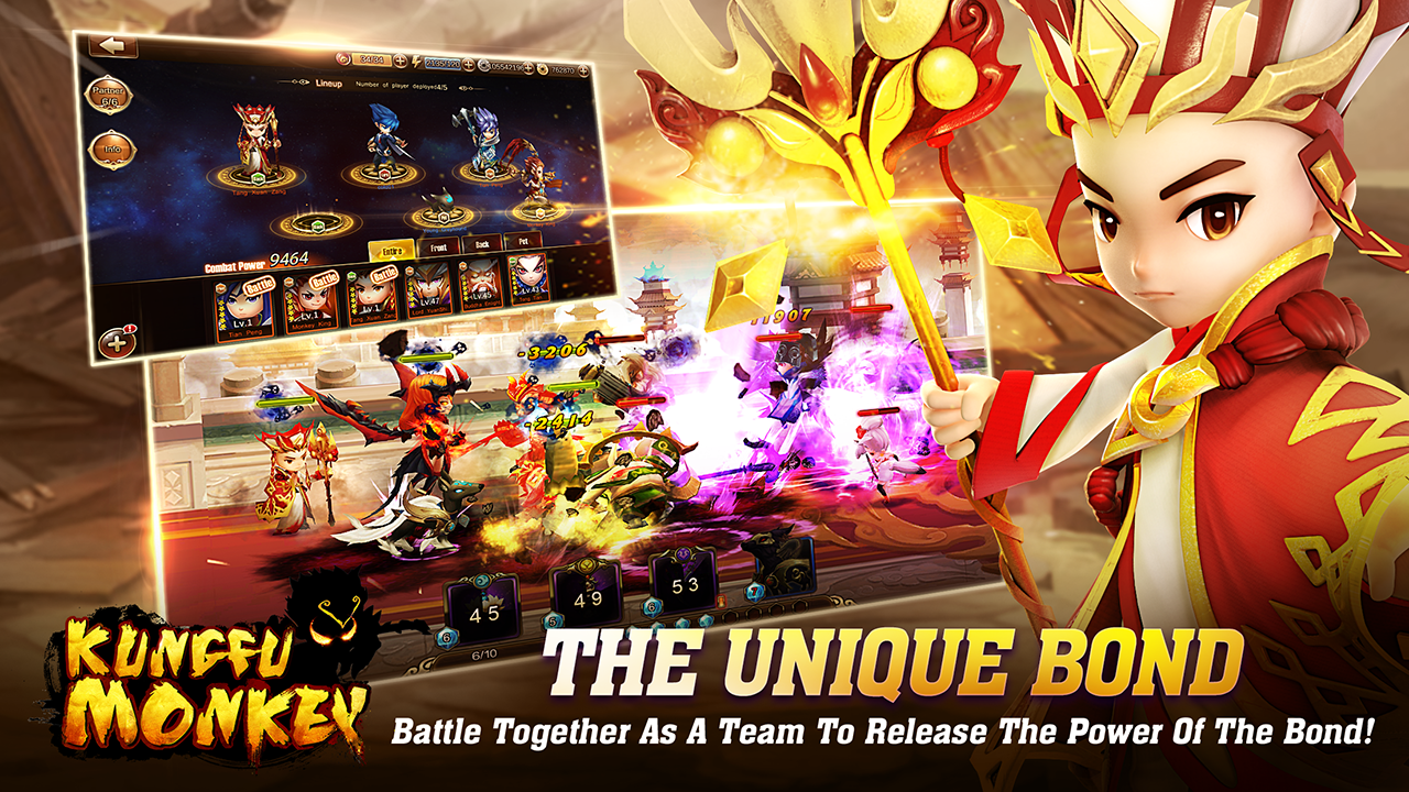 Kungfu Monkey-Global 게임 스크린샷