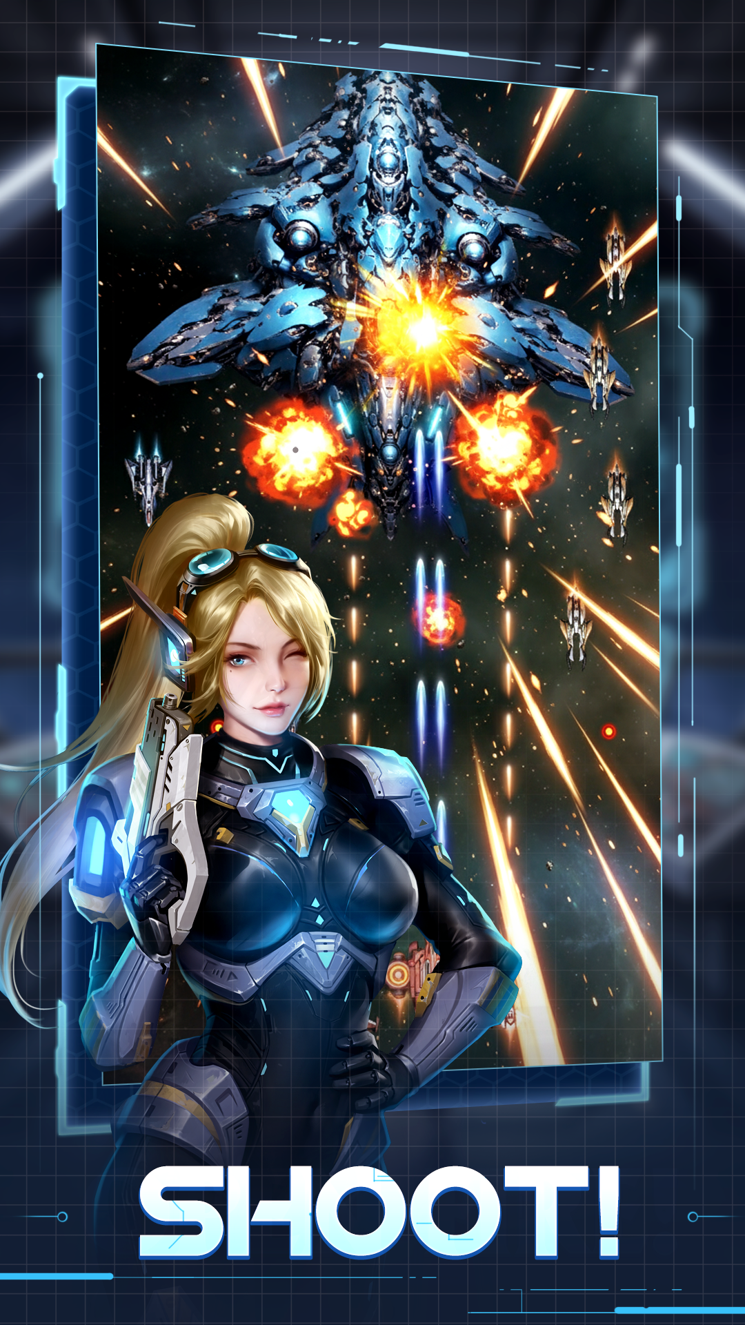 Galactic Wing Command-Star War Game Screenshot