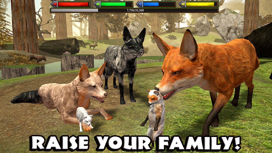 Ultimate Fox Simulator 게임 스크린 샷