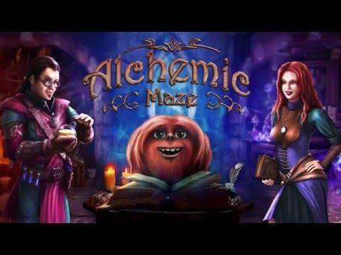 Screenshot of the video of Alchemic Maze