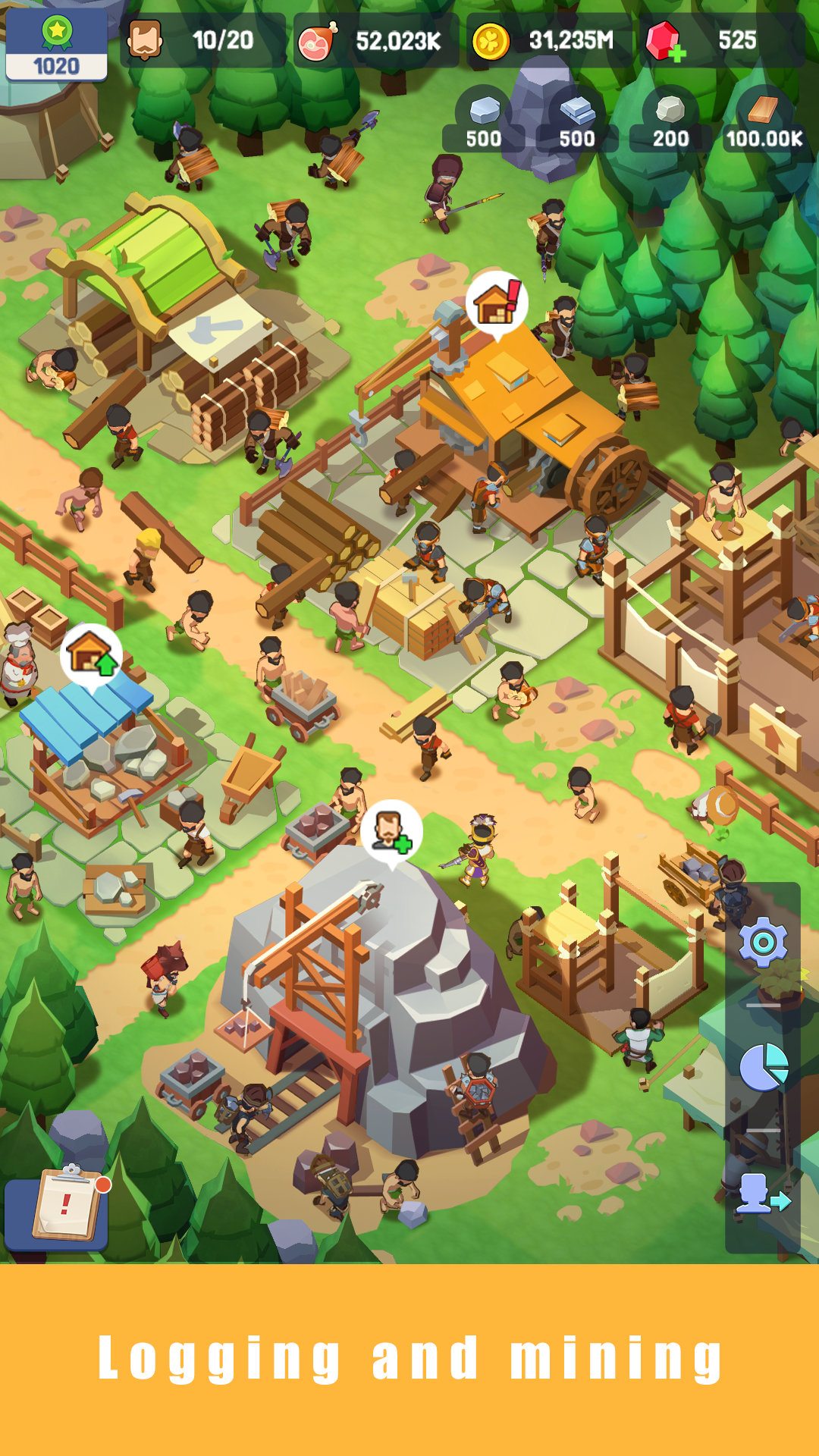 Survivor Island-Idle Game screenshot game