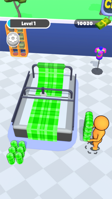 Factory Tycoon : Clothes Games Game Screenshot