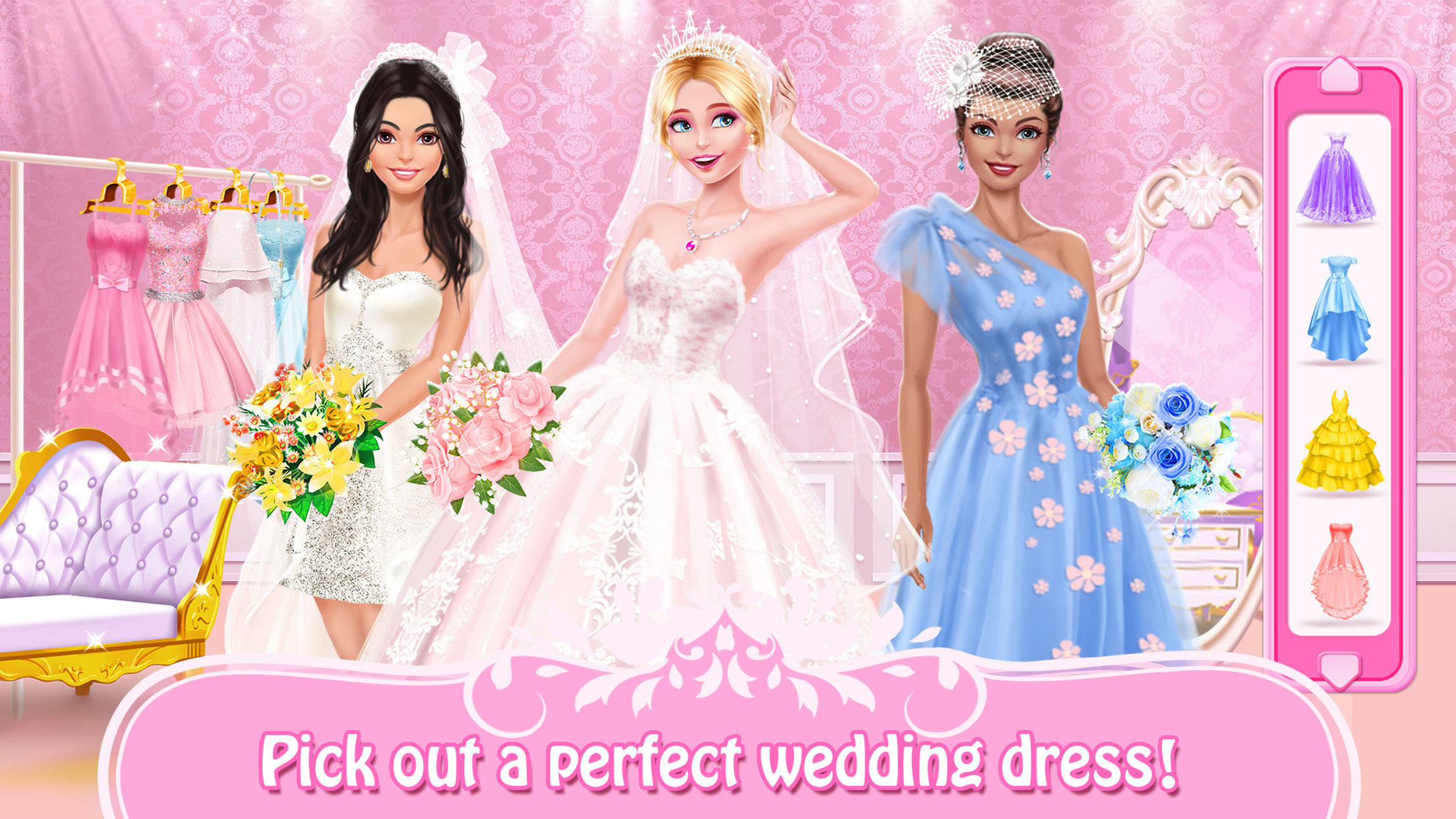 Makeup Games: Wedding Artist Game Screenshot