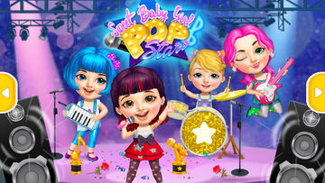 Sweet Baby Girl Pop Stars Game Screenshot