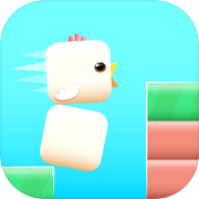 Square Bird - Flappy Chicken